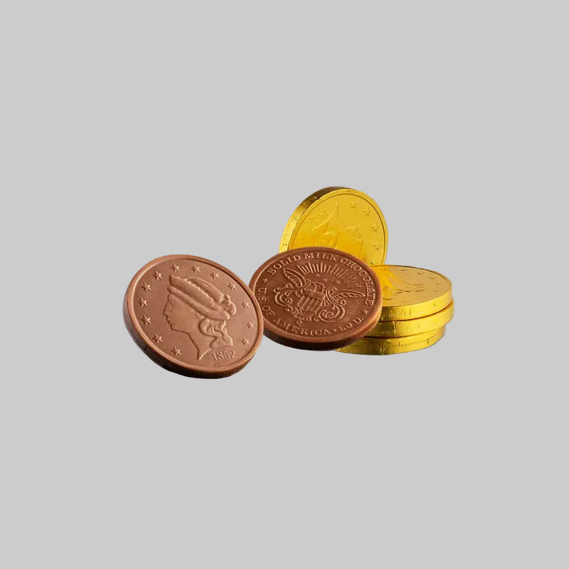 Gold Coin Chocolate Candy