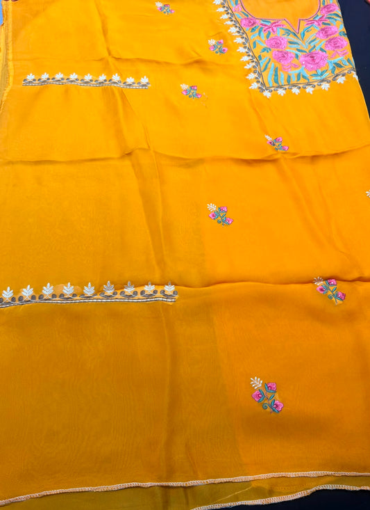 Suit l Cotton and Organza